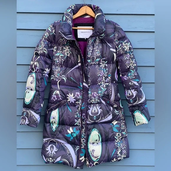 Emilio Pucci | Jackets & Coats | Emilio Pucci Italy Patterned 